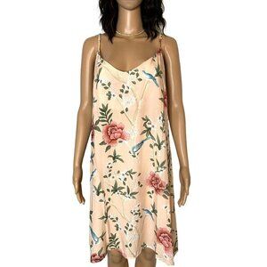 Homebodii NWT Natice Floral Print Chemise Slip Pink Size XL